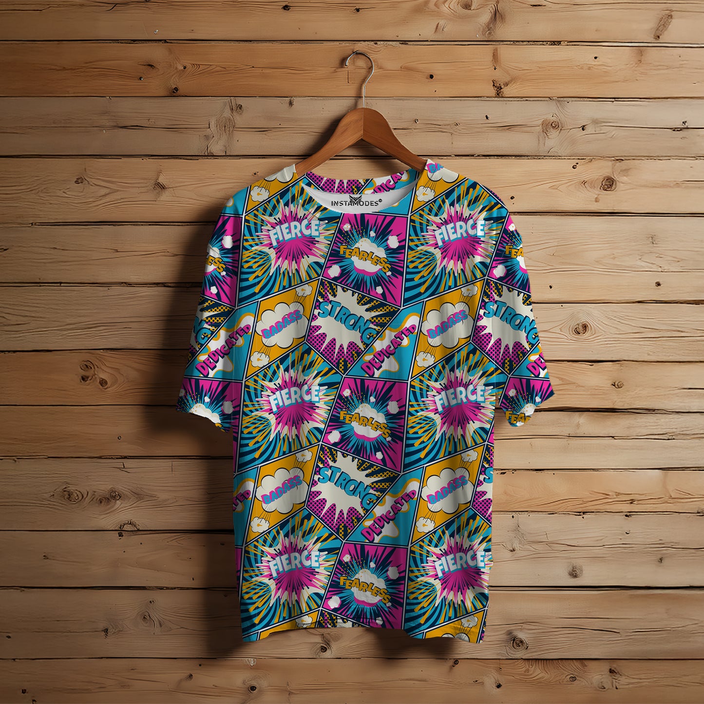 Bindas Bomb Oversized T-Shirt