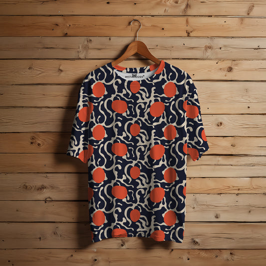 Big Dots Oversized T-Shirt