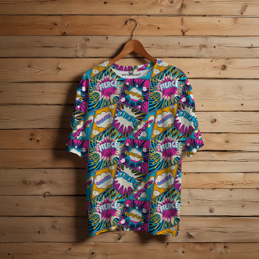 Bindas Bomb Oversized T-Shirt