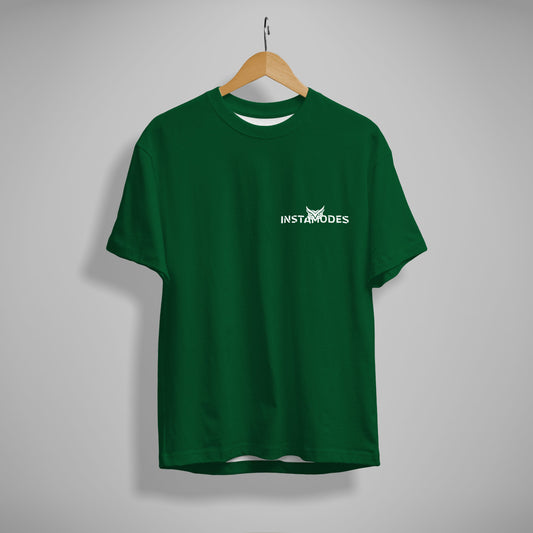 Dark Green Cotton T-Shirt