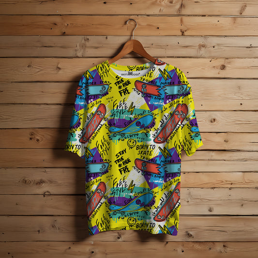 Free Style Skate Oversized T-Shirt
