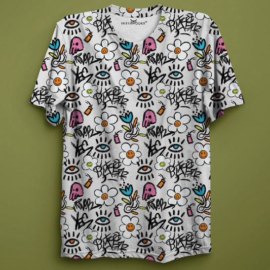 Graffiti Printed T-Shirt