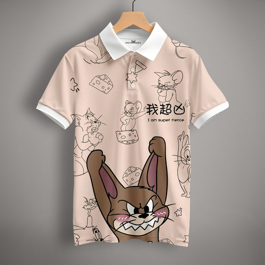 I am Super Flerce Polo T-Shirt