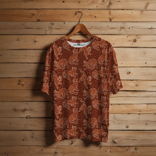 Pretty Cat Oversized T-Shirt